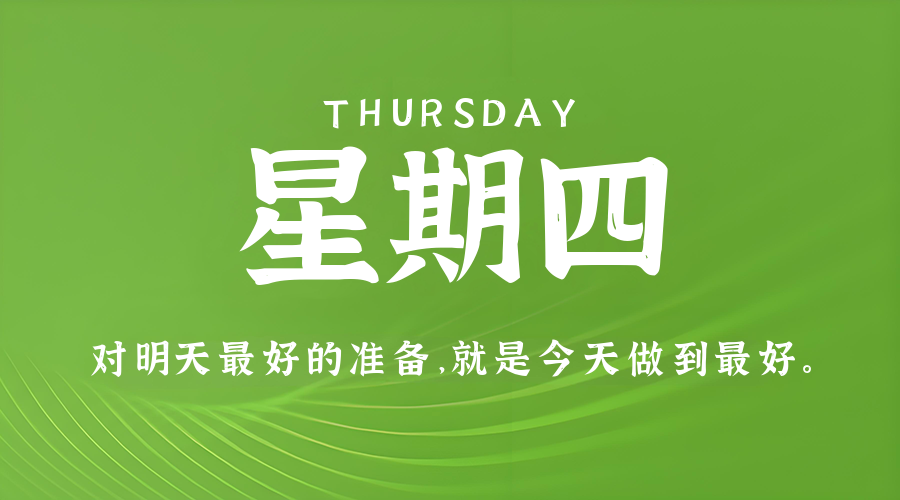 7月3日，星期四，在这里每天60秒读懂世界！