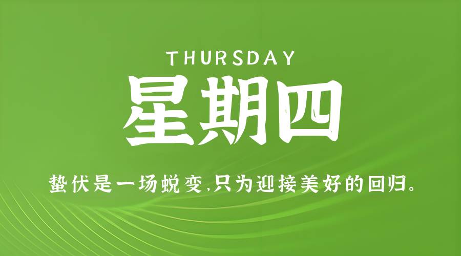 3月5日，星期四，在这里每天60秒读懂世界！