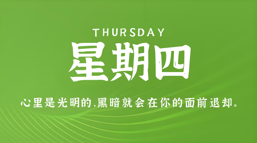 3月12日，星期四，在这里每天60秒读懂世界！