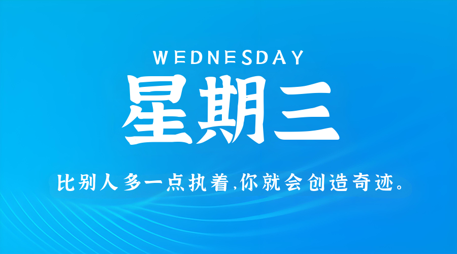 3月18日，星期三，在这里每天60秒读懂世界！